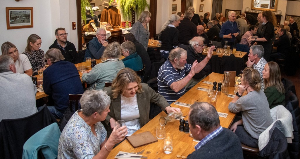 Dinner a social affair